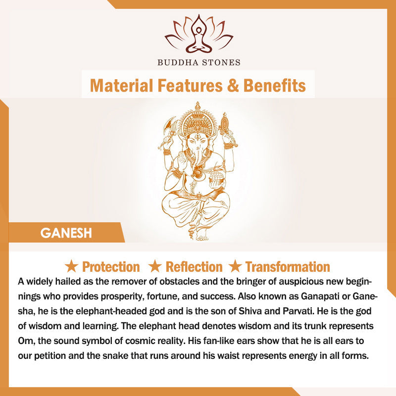 Buddha Stones Ganesh Ganpati Elephant Statue Transformation Home Decoration