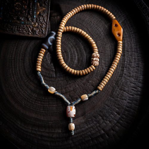 Kailash Energy Blessing Guardian Bodhi 108 Mala Beads