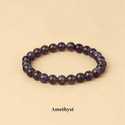 Buddha Stones "All the Best for Love and Harmony" Stone Quartz Bracelet Includes Gift Message Card