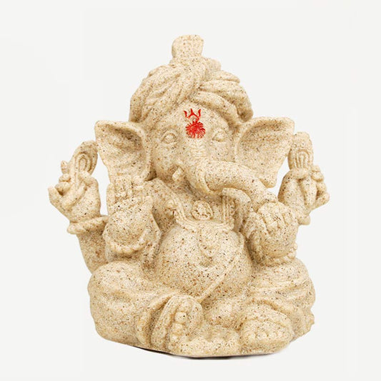 Buddha Stones Ganesh Ganpati Elephant Statue Transformation Home Decoration