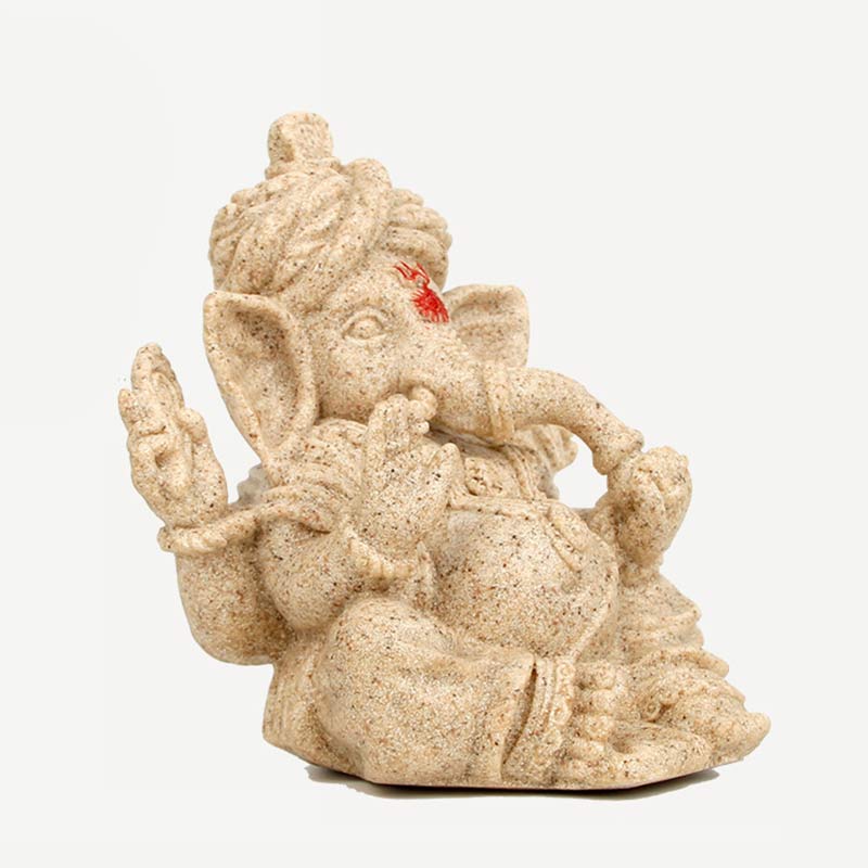 Buddha Stones Ganesh Ganpati Elephant Statue Transformation Home Decoration
