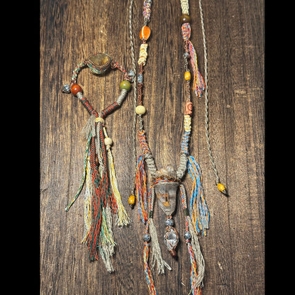 Guardian Threads Crystal Necklace & Bracelet