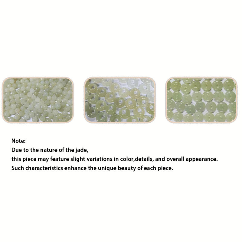 Buddha Stones 925 Sterling Silver Year Of The Horse Hetian Jade Peace Buckle Luck Necklace Pendant