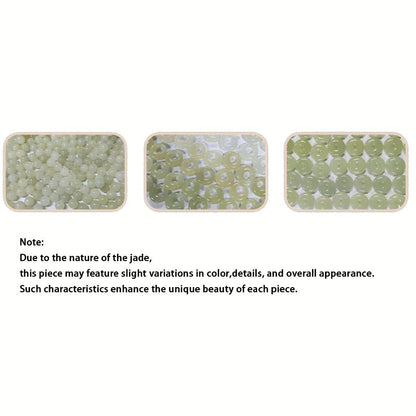 Buddha Stones 925 Sterling Silver Year Of The Horse Hetian Jade Peace Buckle Luck Necklace Pendant