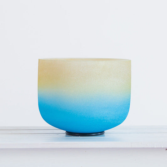 Buddha Stones Tibetan Crystal Sound Meditation Bowl Handcrafted for Yoga and Focus Singing Bowl