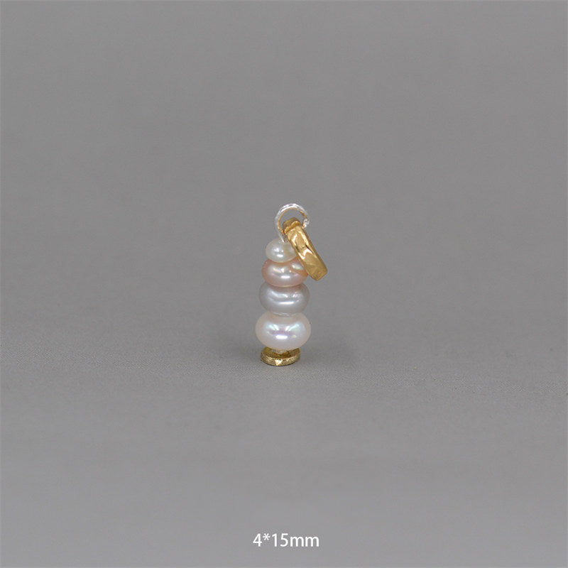 Buddha Stones Zen Cairn Labradorite Various Crystals Calm Pendant Necklace