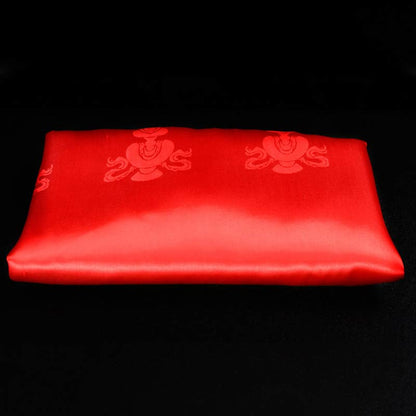 Buddha Stones Tibetan Blessing Auspicious 5 Colors Khata Decoration