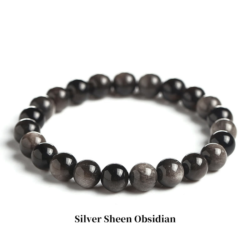 Buddha Stones "All the Best for Love and Harmony" Stone Quartz Bracelet Includes Gift Message Card