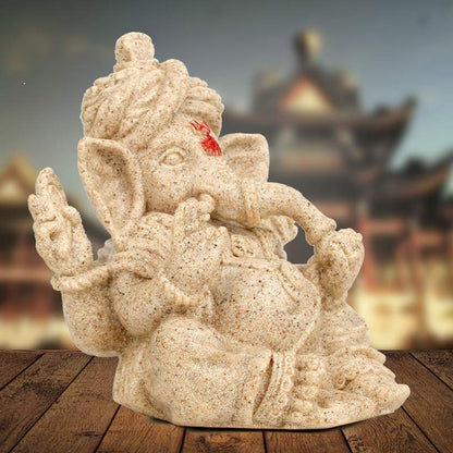 Buddha Stones Ganesh Ganpati Elephant Statue Transformation Home Decoration