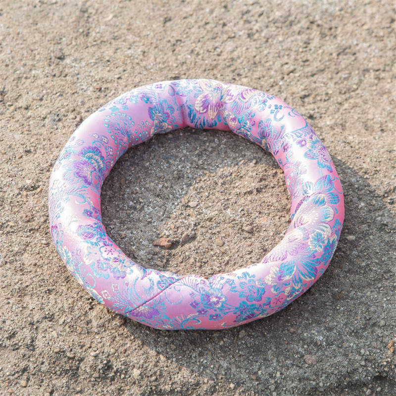 Buddha Stones Crystal Singing Bowl Handcraft Cushion Ornament Decoration