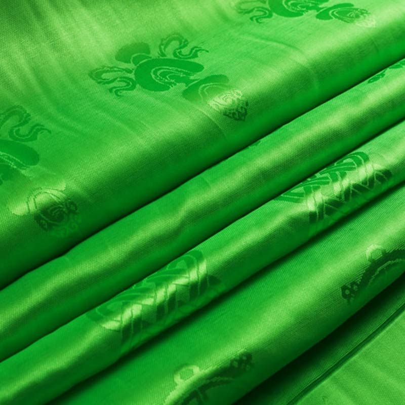 Buddha Stones Tibetan Blessing Auspicious 5 Colors Khata Decoration