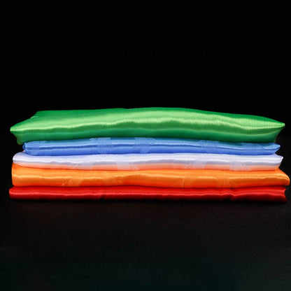 Buddha Stones Tibetan Blessing Auspicious 5 Colors Khata Decoration