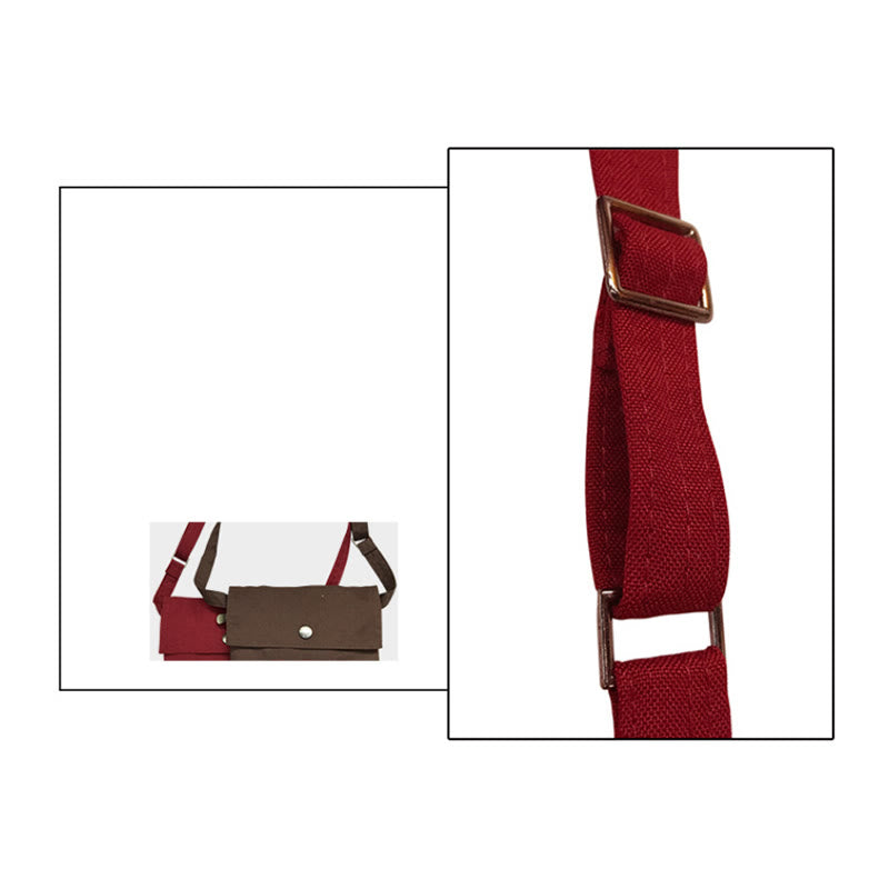 Buddha Stones Handmade OM Mantra Embroidered Spiritual Mind Practice Cotton Crossbody Bag Shoulder Bag Cellphone Bag