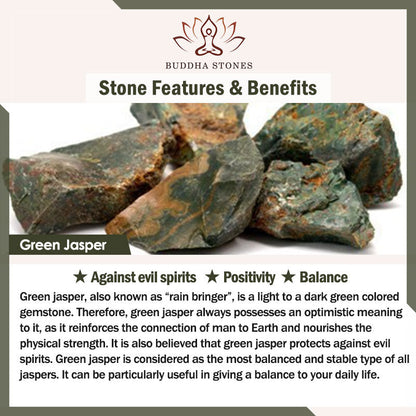 Buddha Stones Marquise Pattern Natural Crystal Stone Charm Necklace Pendant