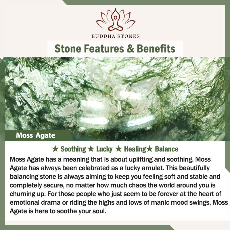 Buddha Stones "All the Best for Love and Harmony" Stone Quartz Bracelet Includes Gift Message Card