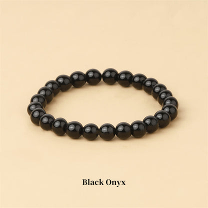 Buddha Stones "All the Best for Love and Harmony" Stone Quartz Bracelet Includes Gift Message Card