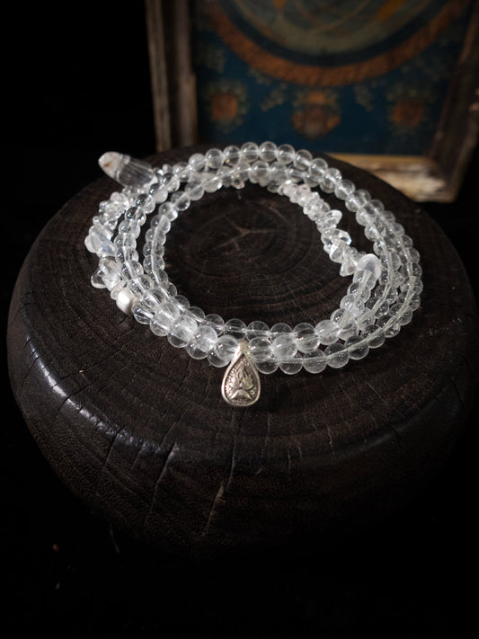 Healing Energy Clear Quartz Bracelet