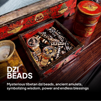 Prosperity Essence Dzi Bead Handmade Bracelet