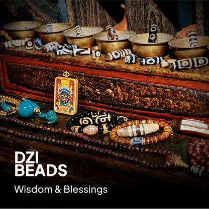 Prosperity Essence Dzi Bead Handmade Bracelet