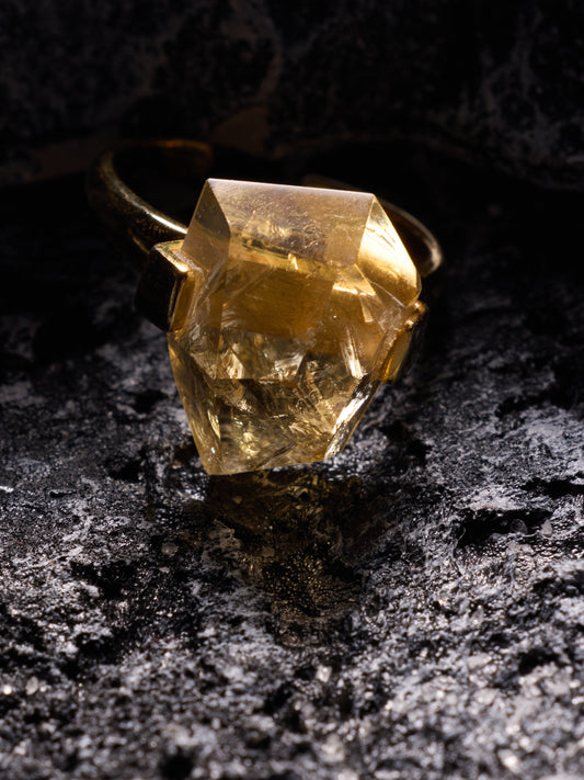 Citrine Energy Ring