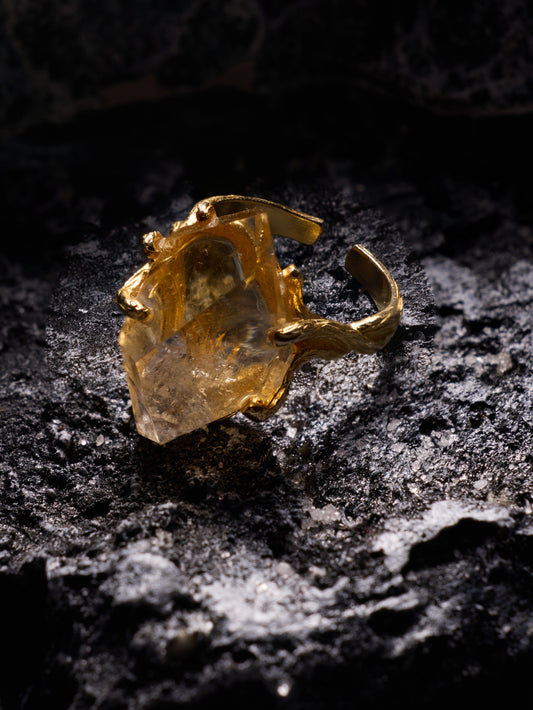 Citrine Prosperity Ring