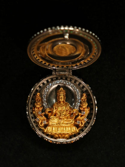 Prosperous Eye Dzi Bead Pendant – Symbol of Protection & Abundance