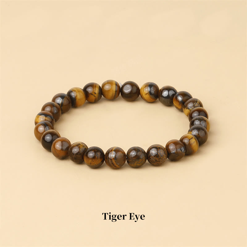 Buddha Stones "All the Best for Love and Harmony" Stone Quartz Bracelet Includes Gift Message Card