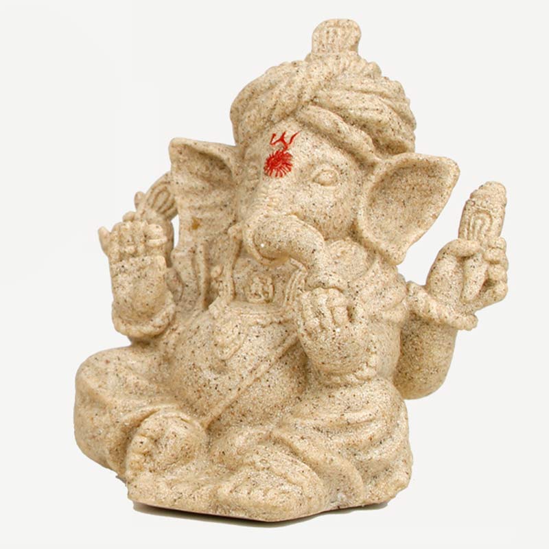 Buddha Stones Ganesh Ganpati Elephant Statue Transformation Home Decoration