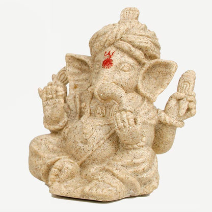 Buddha Stones Ganesh Ganpati Elephant Statue Transformation Home Decoration