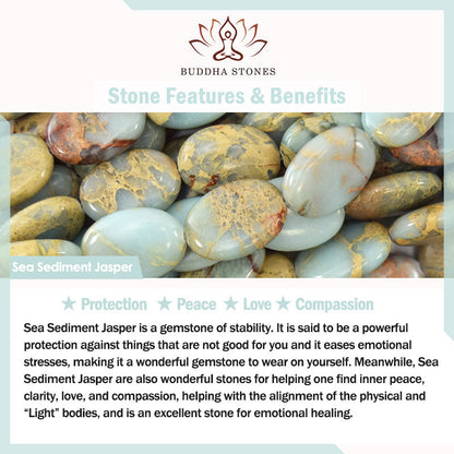 Buddha Stones Black Obsidian Sodalite Crystal Copper Strength Couple Bracelet